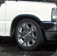 Mazda with Chevy Tahoe Wheels